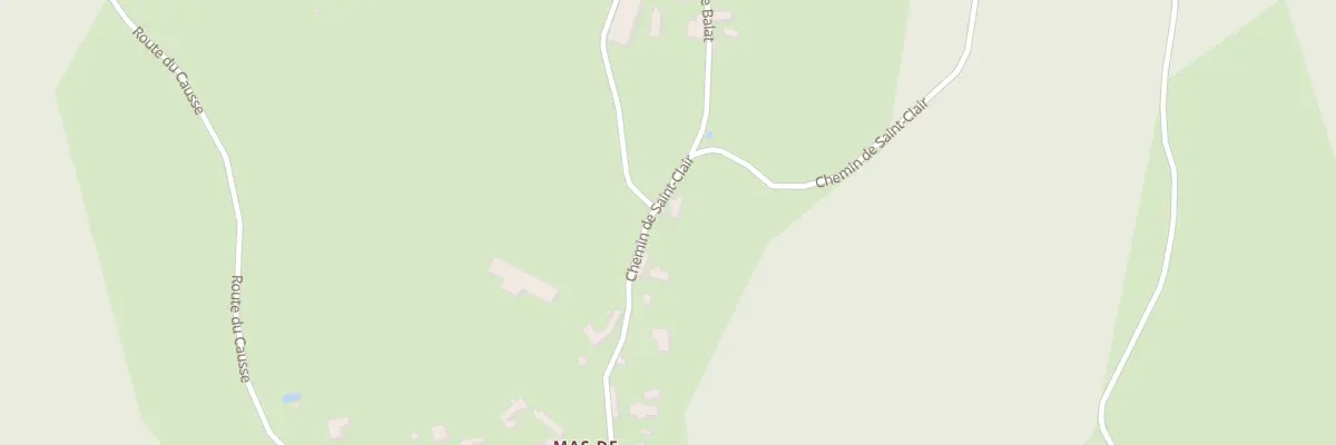 Plan du 5153 Mas de Bassoul à Cénevières