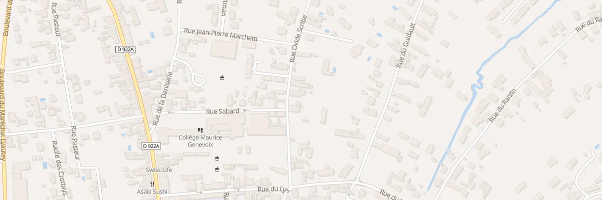 Plan du 15 Rue Ovide Scribe à Romorantin-Lanthenay