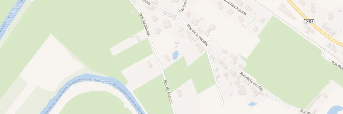 Plan du 3 Rue du Marais à Attin