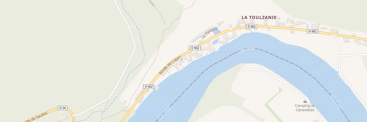 Plan du 5143F Latoulzanie à Saint-Martin-Labouval