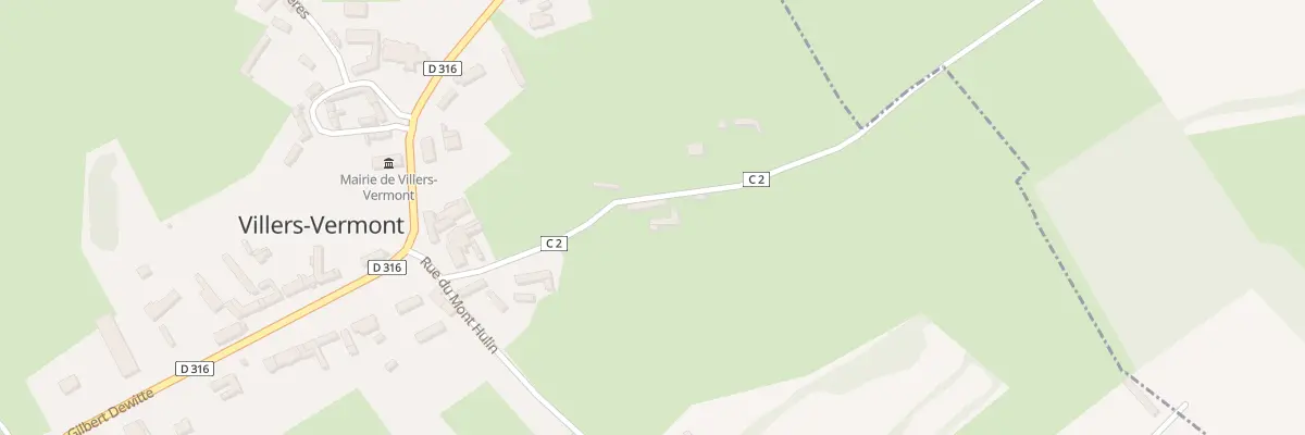 Plan du 3 Rue d’Hericourt à Villers-Vermont