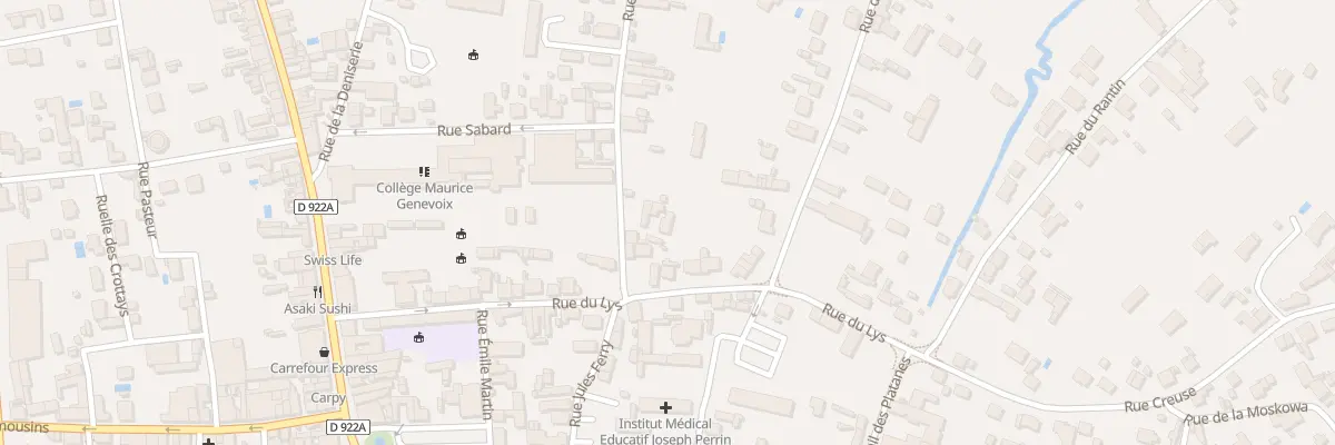 Plan du 5A Rue Ovide Scribe à Romorantin-Lanthenay