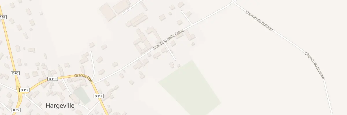 Plan du 20 Rue de la Belle Epine à Hargeville