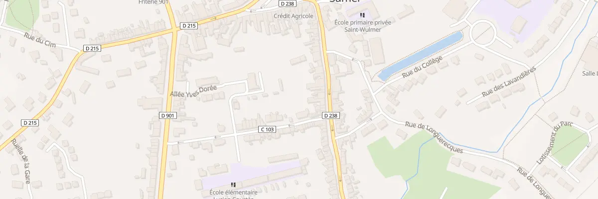 Plan du 146 Rue du Breuil à Samer