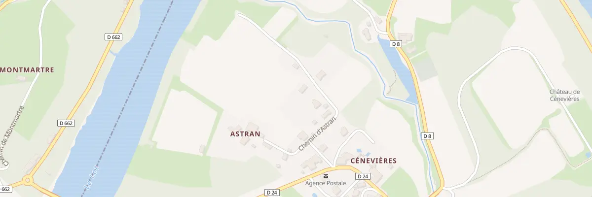 Plan du 233 Chem d’Astran à Cénevières