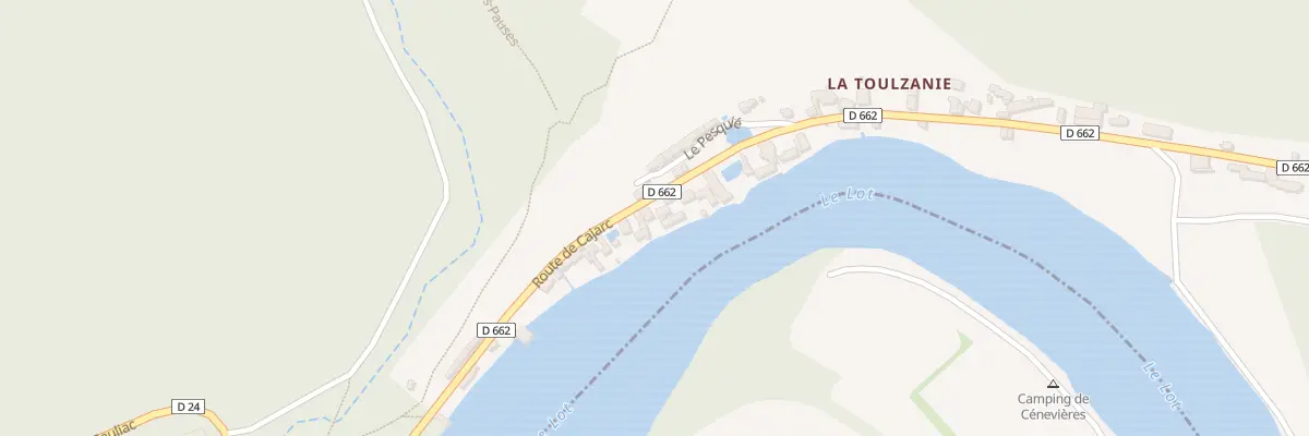 Plan du 5118 Latoulzanie à Saint-Martin-Labouval