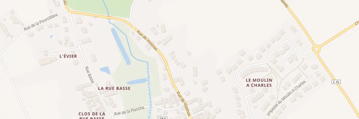 Plan du 92 Rue de Voisinas à Saint-Ay