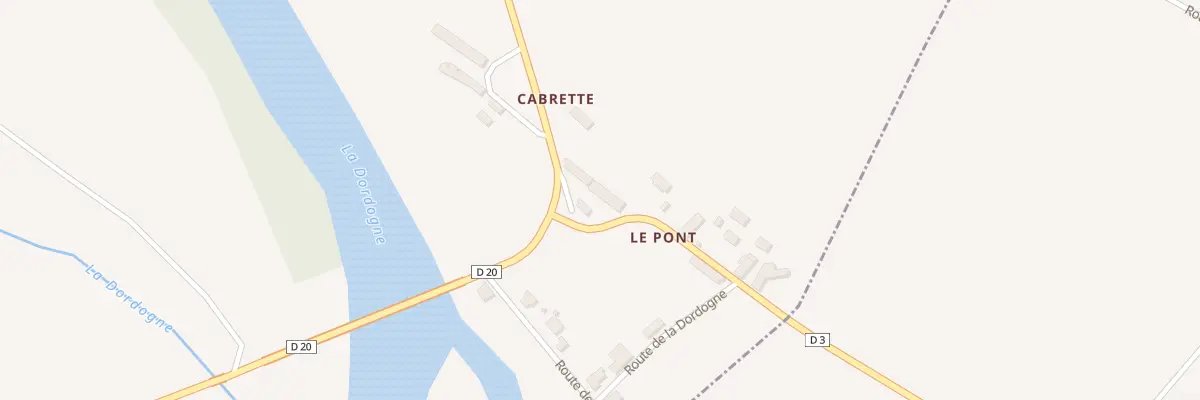 Plan du 5018 Cabrette à Carennac