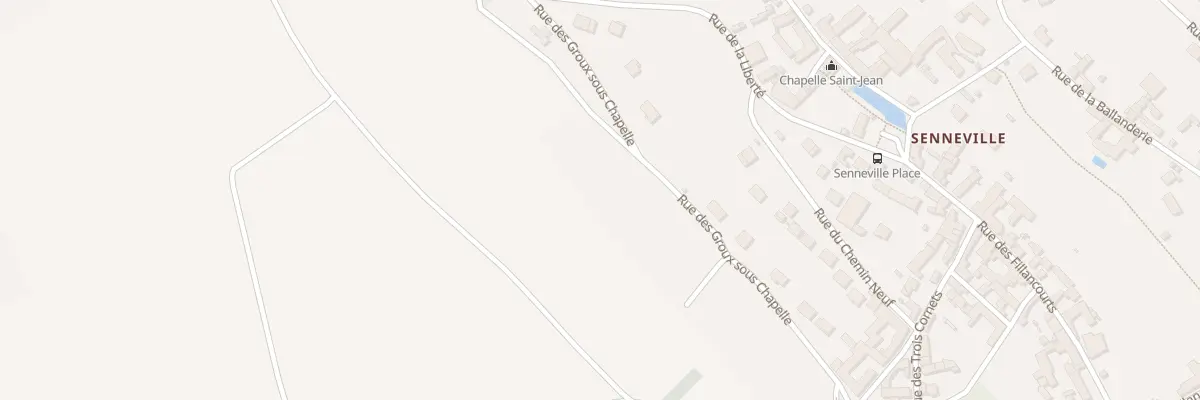 Plan du 30 Rue des Groux sous Chapelle à Guerville