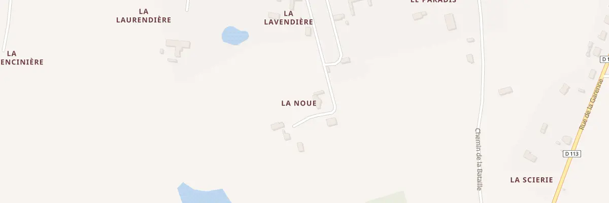 Plan du 4 Chem de la Noue à Villeny