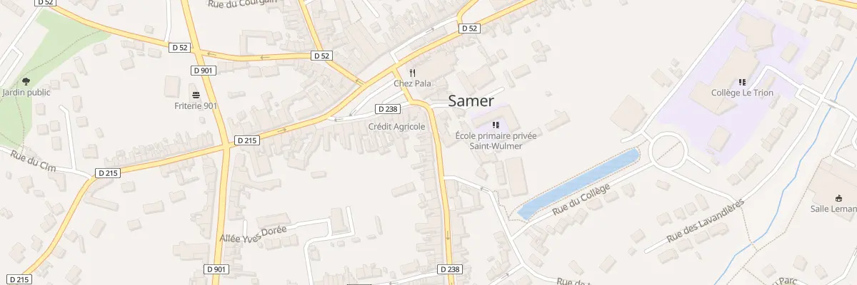 Plan du 38 Rue du Breuil à Samer