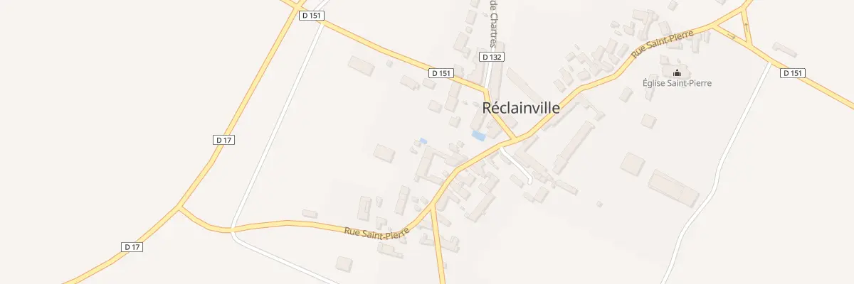 Plan du 30 Rue Saint Pierre à Réclainville
