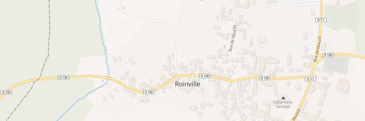 Plan du 14 Rue de l’étang à Roinville