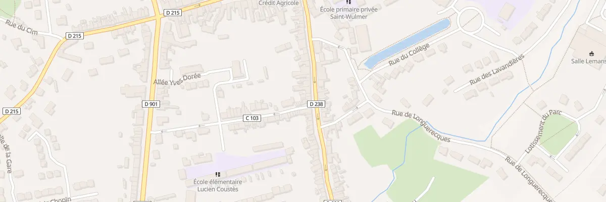 Plan du 168 Rue du Breuil à Samer