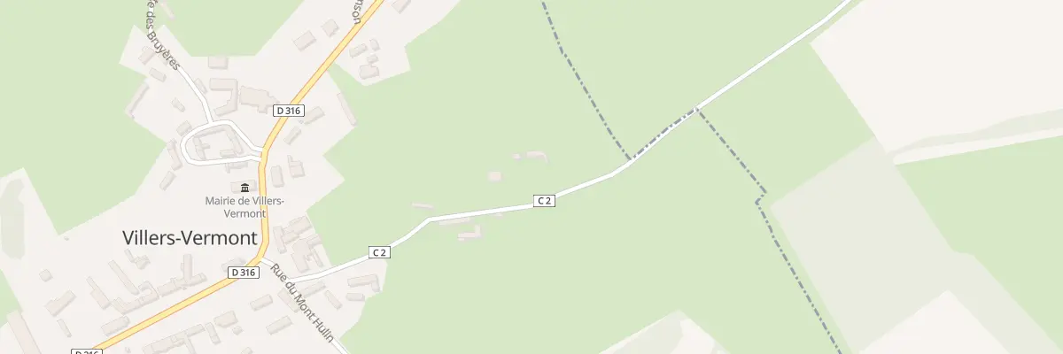 Plan du 4 Rue d’Hericourt à Villers-Vermont