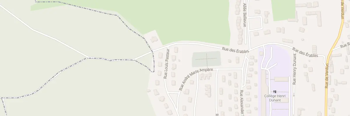 Plan du 26 Rue Louis Pasteur à Aumale
