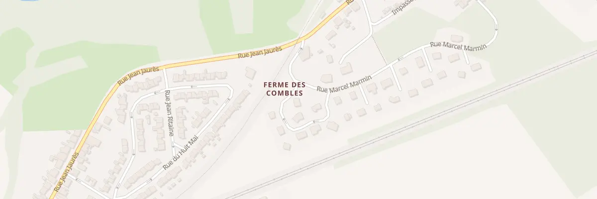 Plan du 14 Rue Marcel Marmin à Rinxent