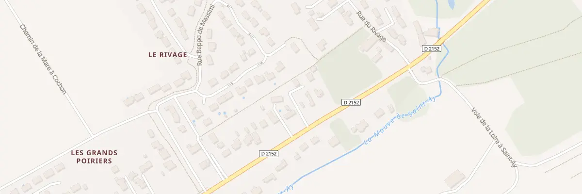 Plan du 6B Rte de Blois à Saint-Ay