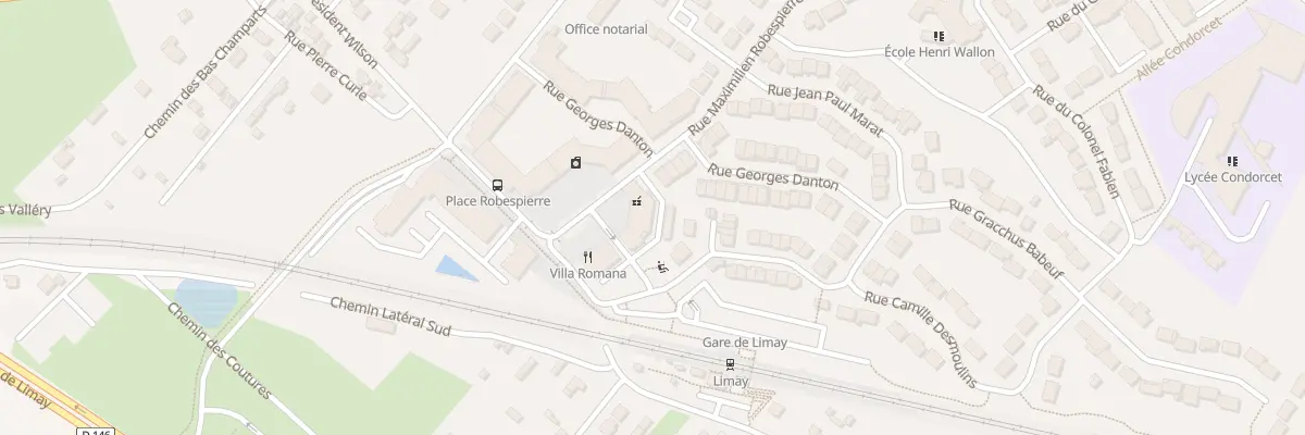 Plan du 1 Rue Camille Desmoulin à Limay