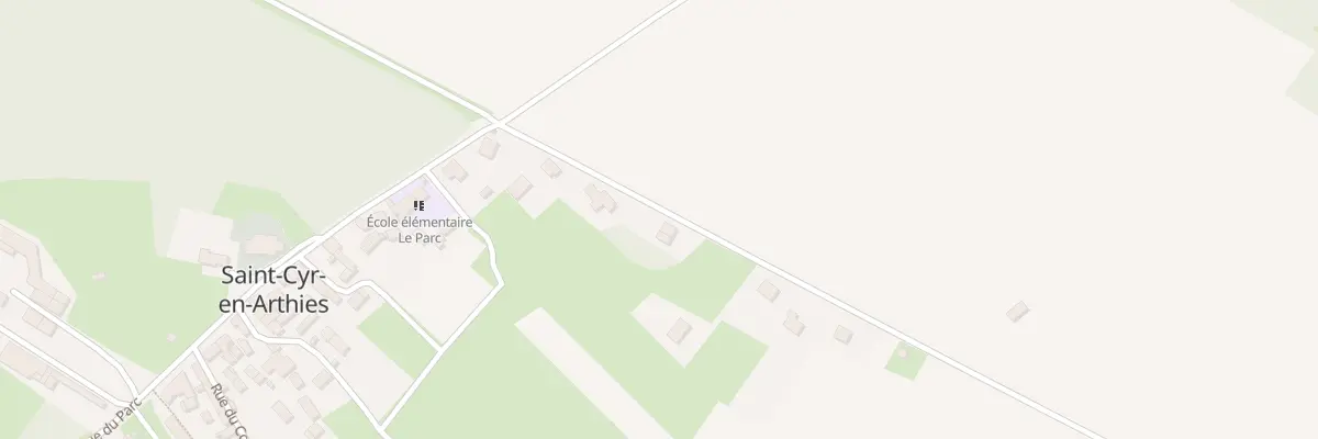 Plan du 7 La Rangee de Drocourt à Saint-Cyr-en-Arthies