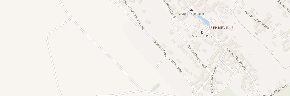 Plan du 26 Rue des Groux sous Chapelle à Guerville