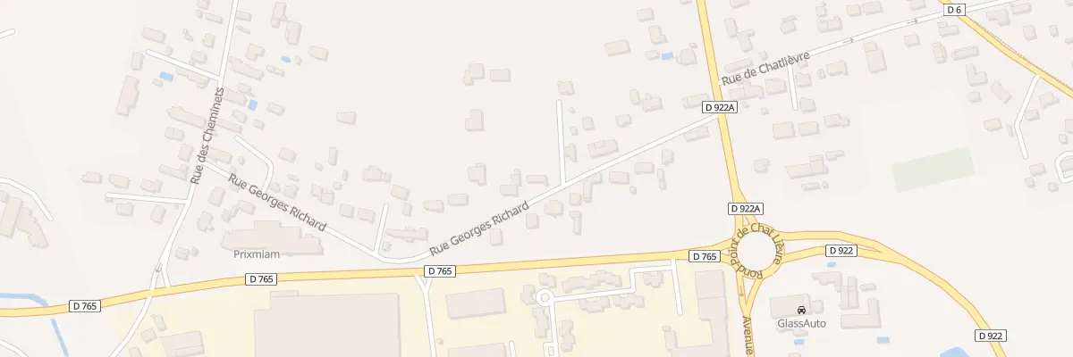 Plan du 11 Rue Georges Richard à Romorantin-Lanthenay