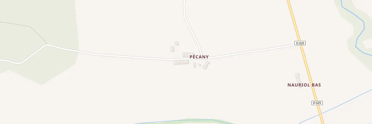Plan du 5000F Pecany à Saint-Michel-de-Lanès