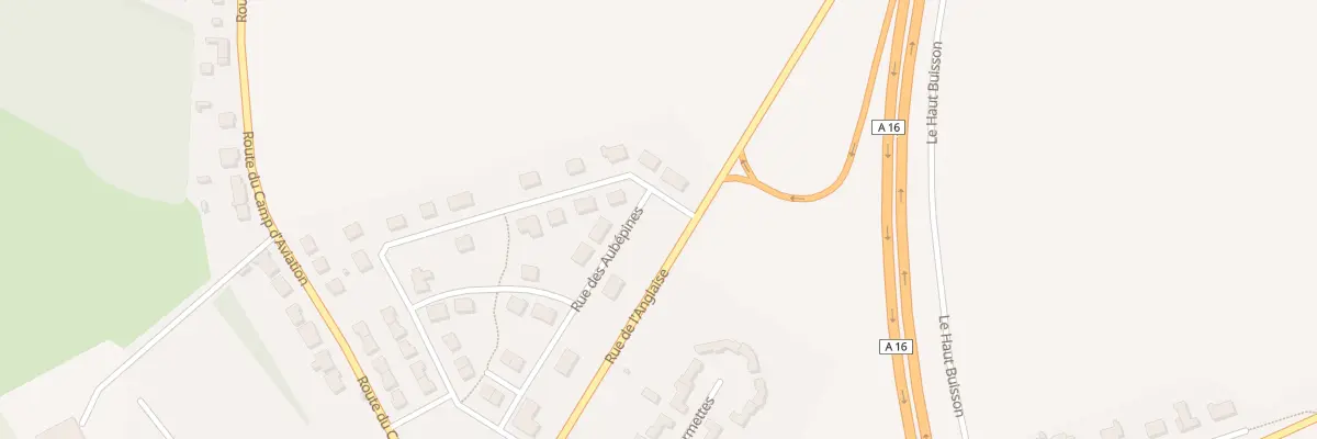 Plan du 18 Rue des Aubépines à Saint-Inglevert