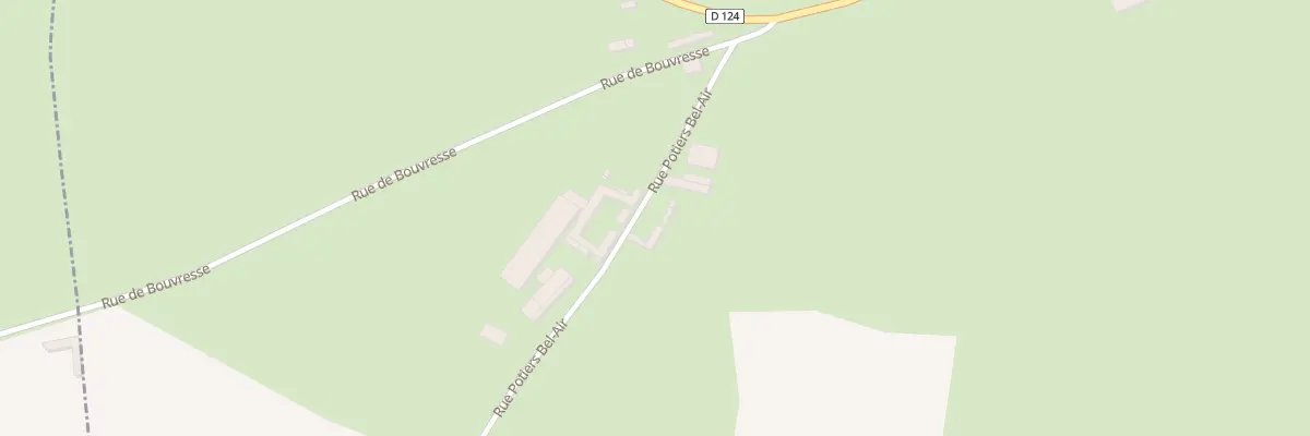Plan du 2 Rue Potiers Bel Air à Bouvresse