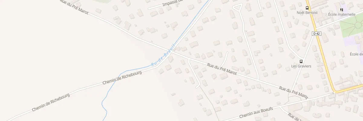 Plan du 23 Rue du Pré Marot à Garancières