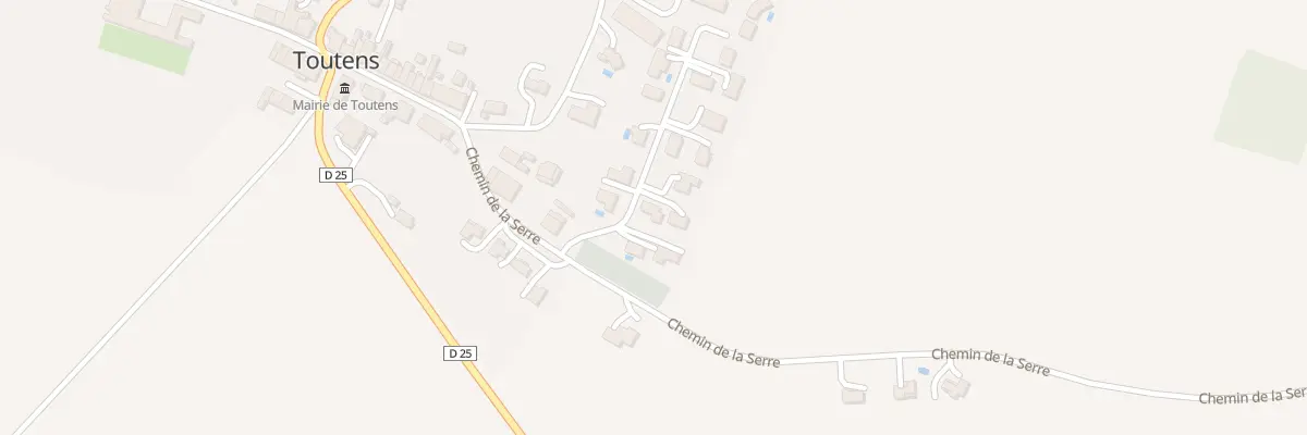 Plan du 13 Rue Lot Le Clos de Saint Jean à Toutens