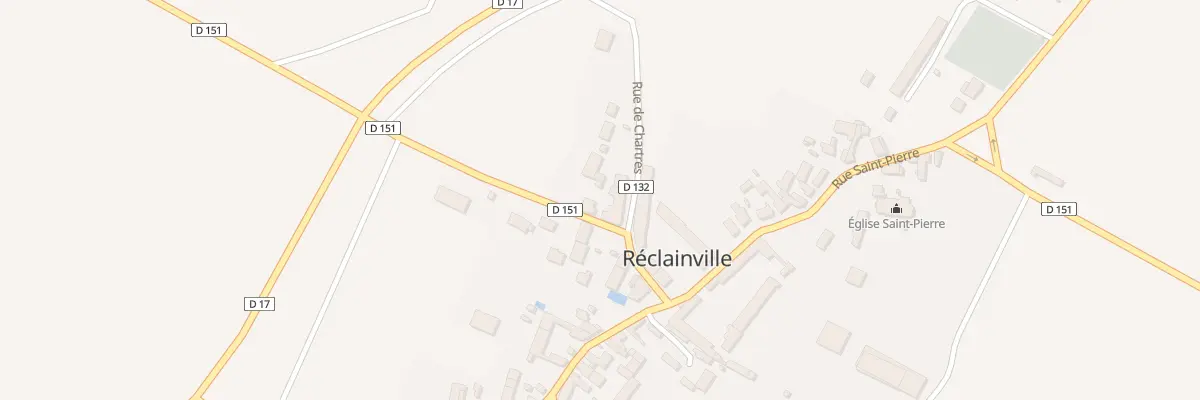 Plan du 2 Rue du Moulin à Réclainville