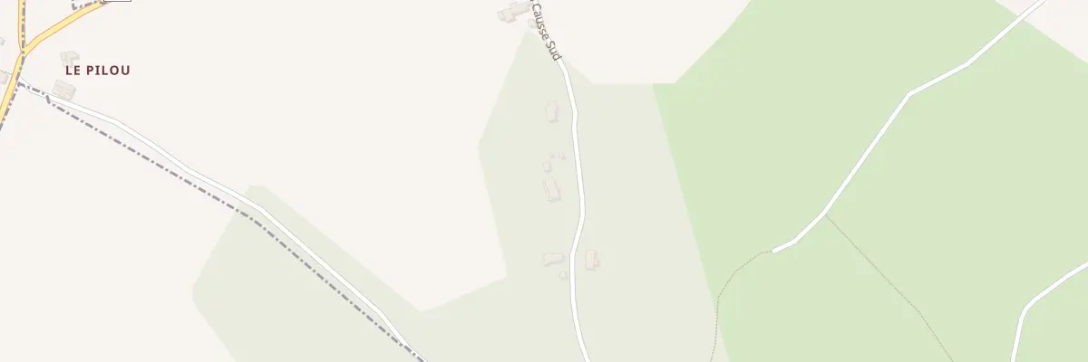 Plan du 5208 Au Pilou à Queyssac-les-Vignes