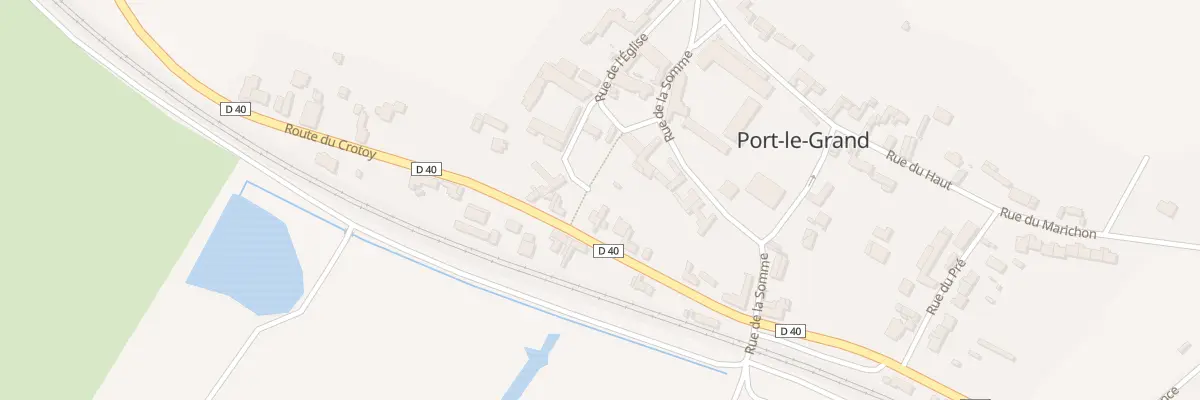 Plan du 21B Rte de la Baie à Port-le-Grand