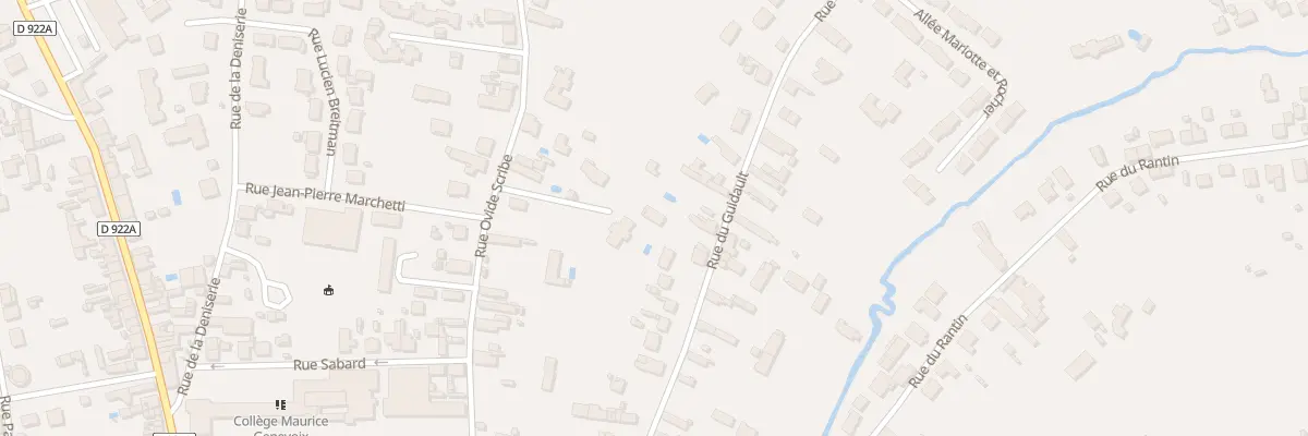 Plan du 16T Rue du Guidault à Romorantin-Lanthenay