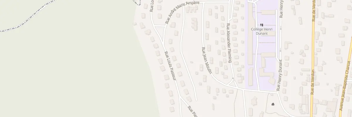 Plan du 12 Rue Louis Pasteur à Aumale