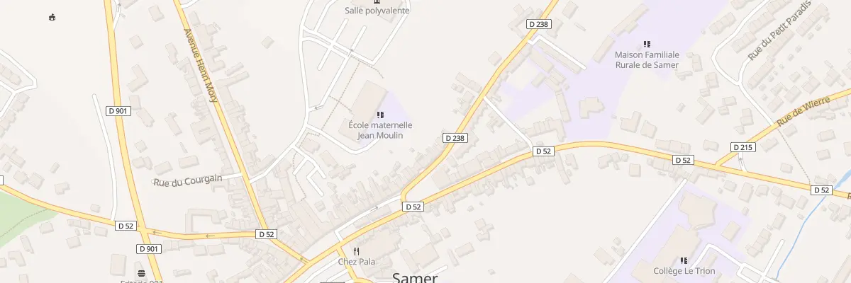 Plan du 115 Rue de Questrecques à Samer