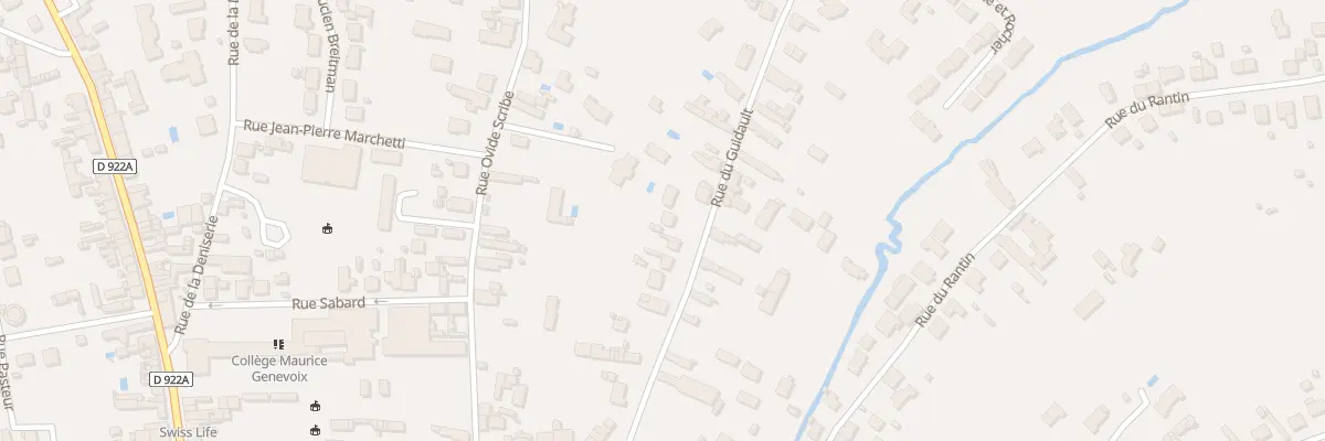 Plan du 16 Rue du Guidault à Romorantin-Lanthenay