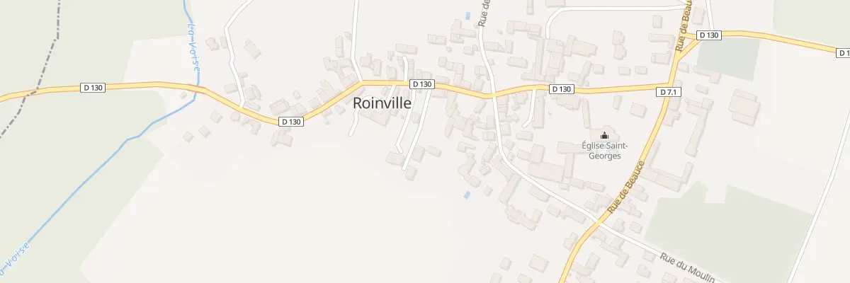 Plan du 1B Imp du Potager à Roinville