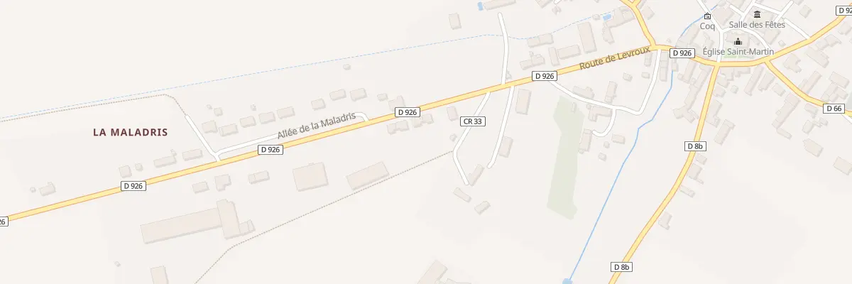 Plan du 8 Rte de Levroux à Liniez