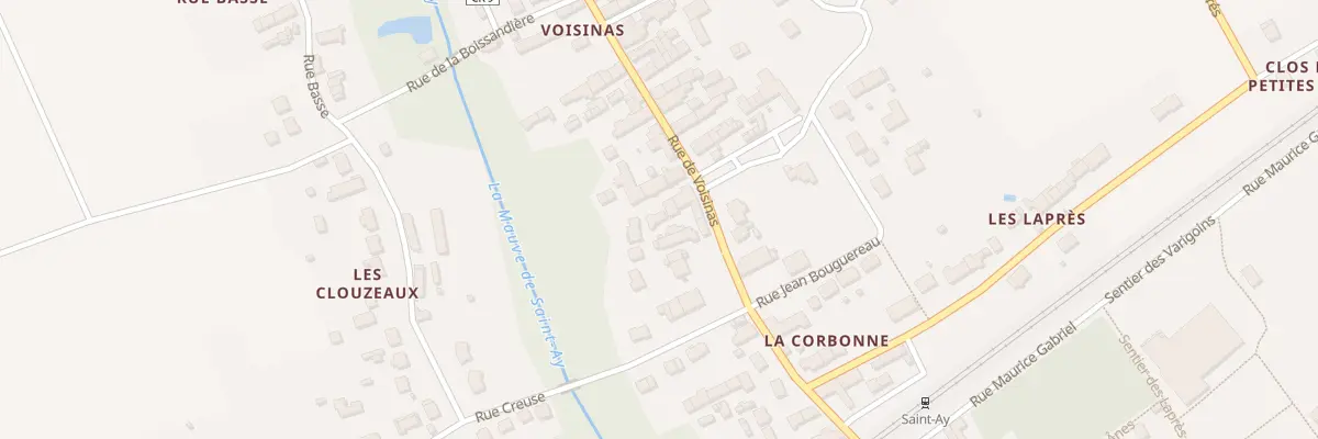Plan du 81B Rue de Voisinas à Saint-Ay