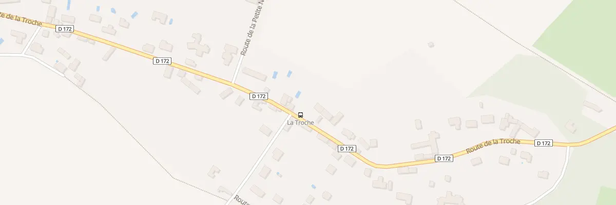 Plan du 38 Rte de la Troche à Grosrouvre