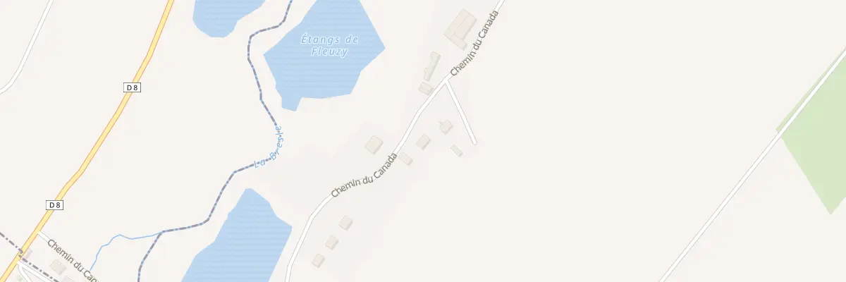 Plan du 49 Che du Canada à Quincampoix-Fleuzy