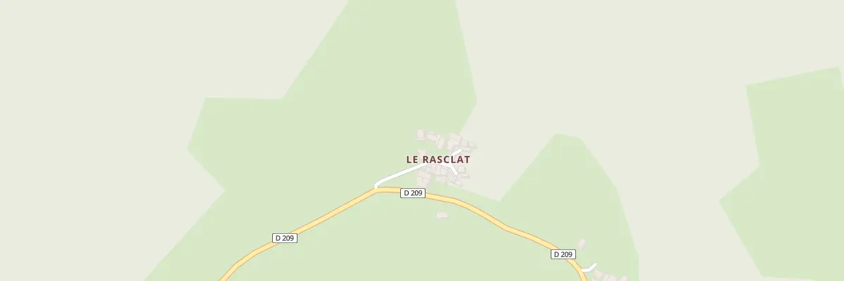 Plan du 102 Rasclat à Freychenet