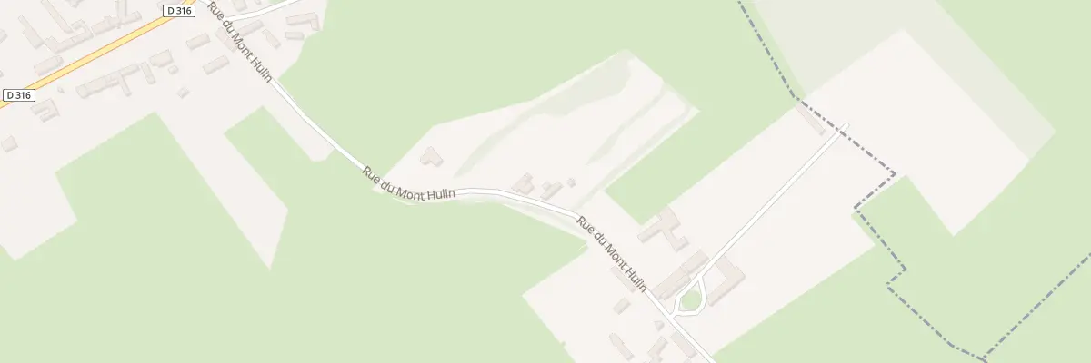 Plan du 3 Rue du Mont Hulin à Villers-Vermont