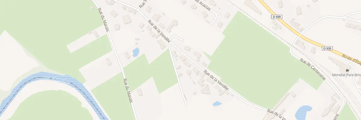 Plan du 30 Rue de la Vendée à Attin