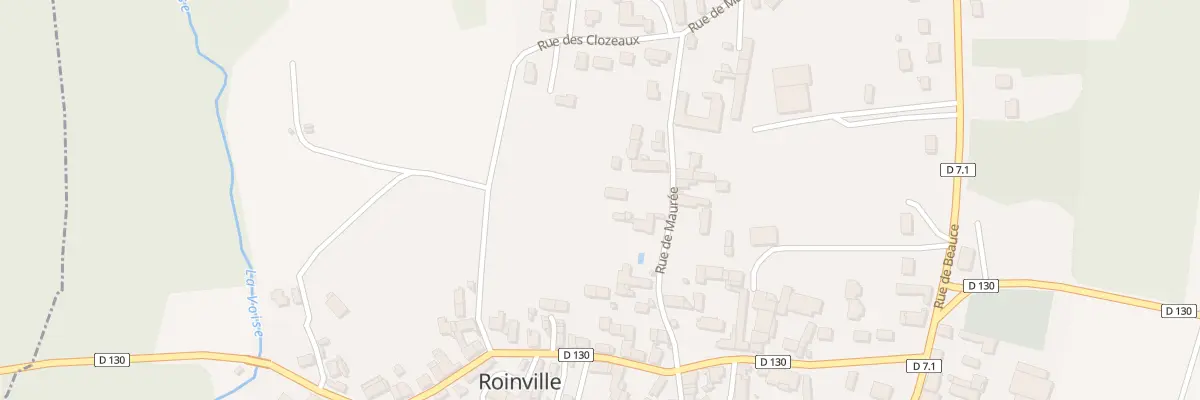 Plan du 8 Rue de Maurée à Roinville