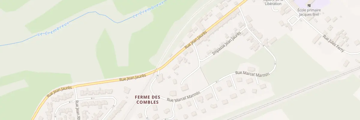 Plan du 66 Rue Jean Jaurès à Rinxent