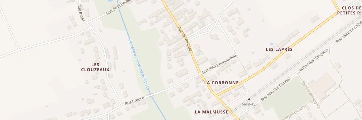 Plan du 79Q Rue de Voisinas à Saint-Ay