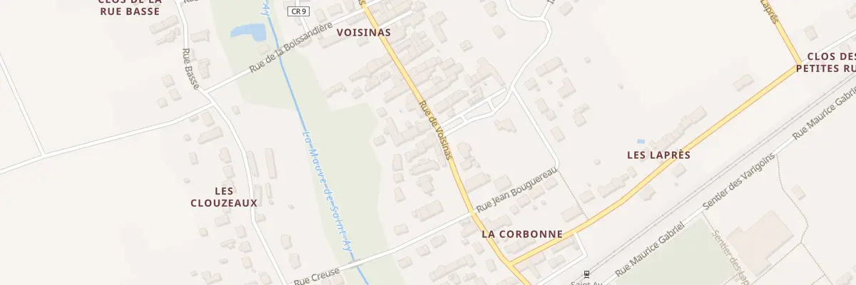 Plan du 81 Rue de Voisinas à Saint-Ay